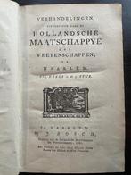 1780 Haarlem Verhandeling der wetenschappen - ERG LEUK/MOOI, Antiek en Kunst, Kunst | Etsen en Gravures, Ophalen of Verzenden