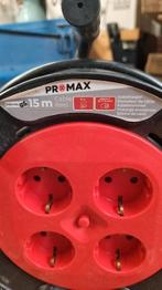 Kabelhaspel, Doe-het-zelf en Verbouw, Elektra en Kabels, Ophalen of Verzenden, Zo goed als nieuw, Kabel of Snoer