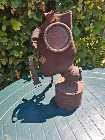 Vintage Gasmasker WOII - Verzamelobject beschikbaar voor biedingen