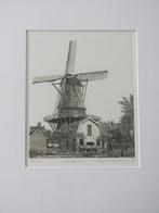 Wim van der Meij - 1995 - ets Aalsmeer, Ophalen of Verzenden