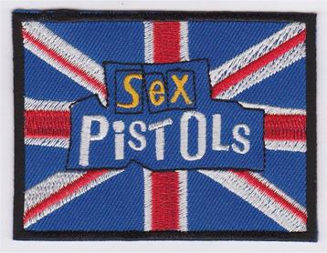 Sex Pistols stoffen opstrijk patch embleem #1 beschikbaar voor biedingen