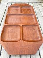 Vintage Teakhouten Dienblad Tapas Schaal serveerschaal, Huis en Inrichting, N, Ophalen of Verzenden, N, Rechthoekig