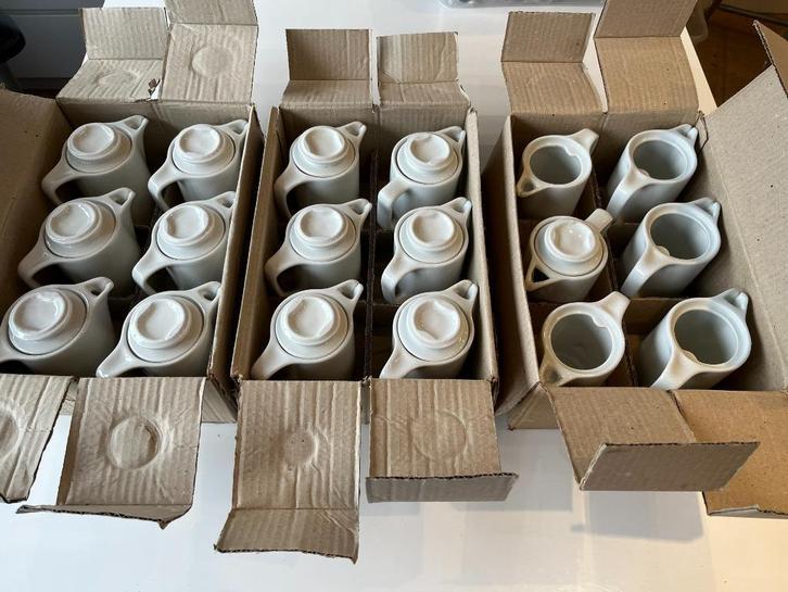 Porseleinen Melkkan - Schönwald (12x), Huis en Inrichting, Keuken | Servies, Zo goed als nieuw, Overige typen, Overige stijlen