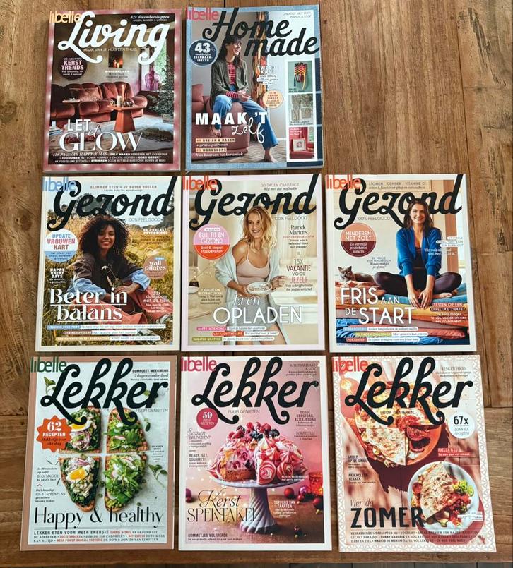 Libelle magazines 2024-2025 zgan. 1 koop € 18,-/los € 3,-, Boeken, Tijdschriften en Kranten, Zo goed als nieuw, Overige typen