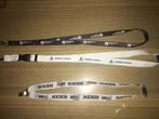 3 keykoord/keycord/neklinten Medavia + Aermeccanica + Heico, Verzamelen, Ophalen of Verzenden, Nieuw, Patch, Badge of Embleem