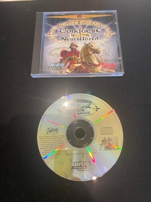 Conquest of the New World Deluxe Edition PC, VINTAGE, Spelcomputers en Games, Games | Pc, Zo goed als nieuw, Strategie en Constructie