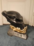 Sideshow PREDATORS Berserker (Mr. Black) Helmet beeld masker, Ophalen of Verzenden, Gebruikt, Film, Beeldje, Replica of Model