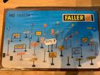 Faller 180578 Verkeersbordenset, Hobby en Vrije tijd, Modeltreinen | H0, Wisselstroom, Brug, Tunnel of Gebouw, Ophalen of Verzenden