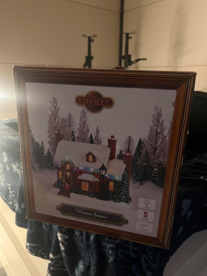 Luville Winterhuis - Nieuw in Doos!, Huis en Inrichting, Woonaccessoires | Overige, Nieuw, Ophalen of Verzenden