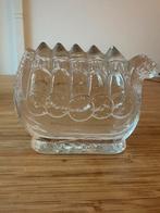 Vintage Lindshammar kristalglas Vikingboot /Christer Sjögren, Ophalen of Verzenden