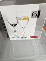 WIJNGLAZEN  2X 6 STUKS NIEUW, Verzamelen, Ophalen of Verzenden, Nieuw, Overige typen