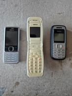 3 oude nokia's, Telecommunicatie, Mobiele telefoons | Nokia, Ophalen of Verzenden