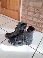 Durea lakleren boots maat 39, breedte G, Ophalen of Verzenden, Zo goed als nieuw, Zwart