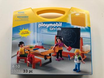 Playmobil 5971 School klas blackboard wit krijtje beschikbaar voor biedingen