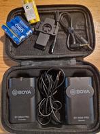 Boya BY-WM4 Pro Draadloze Microfoonset - Zo Goed Als Nieuw, Ophalen, Zo goed als nieuw, Video