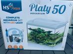 Aquarium platy50 incl toebehoren, Dieren en Toebehoren, Ophalen, Zo goed als nieuw, Leeg aquarium