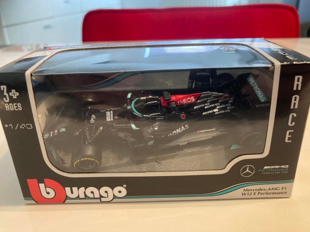 Mercedes amg f1 w12 e performance lewis Hamilton 1/43, Ophalen of Verzenden, Nieuw, Formule 1