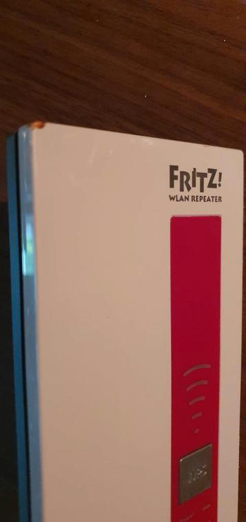 Fritz 1750e wlan repeater Mesh 100% in orde  beschikbaar voor biedingen