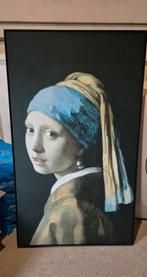 Meisje met de Parel, Huis en Inrichting, Woonaccessoires | Schilderijen, Tekeningen en Foto's, Ophalen, Zo goed als nieuw, Foto of Poster