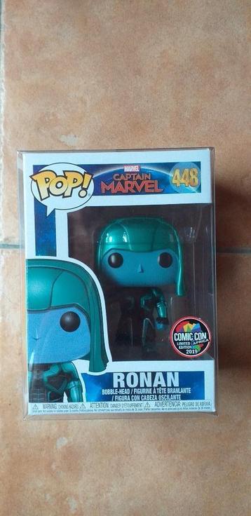 Captain marvel metallic ronan convention exclusive funko pop beschikbaar voor biedingen