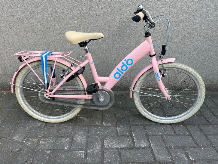 Aldo Wave Meisjesfiets 20 inch, Fietsen en Brommers, Fietsen | Meisjes, Gebruikt, 20 inch, Handrem, Ophalen