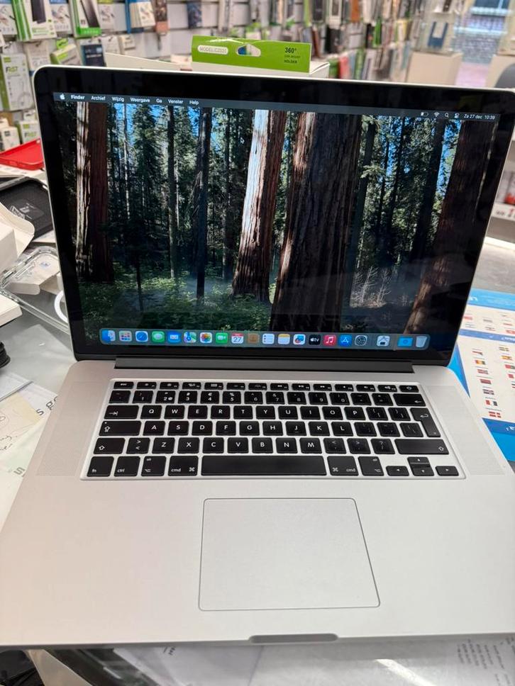 macbook pro mid-2015 Retina 15inc 256ssd/16gb  zgan+garantie, Computers en Software, Apple Macbooks, Zo goed als nieuw, MacBook Pro