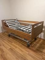 Artena Care elektrisch hoog laag bed, Huis en Inrichting, Ophalen, 90 cm, Eenpersoons, Bruin
