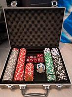 Pokerset in koffer, Ophalen of Verzenden, Zo goed als nieuw