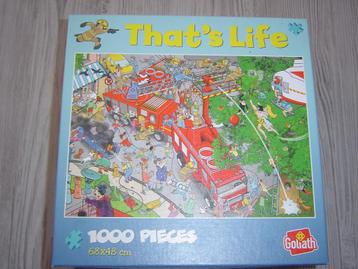 3 That's Life puzzels 1000 st. Per stuk 3,00 E  beschikbaar voor biedingen