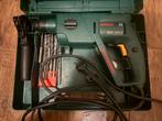 Bosch PBH 160 R Boorhamer met accessoires, Gebruikt, Boor- en/of Breekhamer, Ophalen of Verzenden, Minder dan 400 watt