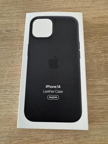 Apple iPhone 14 Leather Case met Magsafe (kleur Midnight) beschikbaar voor biedingen