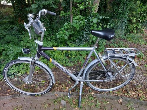 Mooie zilvergrijze Sparta Ampion, Fietsen en Brommers, Fietsen | Heren | Herenfietsen, Zo goed als nieuw, Sparta, 57 tot 61 cm