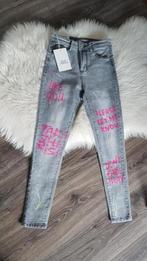Spijkerbroek/ jeans * grijs * XS/S, Verzenden