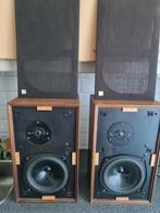 Kef chorale sp1016 vintage jaren 70 speakers fronten mooi >>, Audio, Tv en Foto, Luidsprekers, Ophalen, Minder dan 60 watt, Front, Rear of Stereo speakers