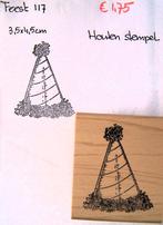 Feest 117 Houten stempel, Ophalen of Verzenden, Gebruikt, Houten stempel