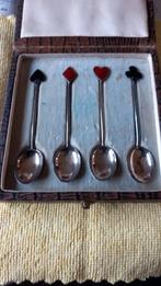 zilveren lepeltjes 4x, Antiek en Kunst, Antiek | Bestek, Ophalen