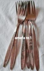 Amefa 90 verzilverd bestek met gladde handvatten, Ophalen of Verzenden, Zo goed als nieuw, Zilver