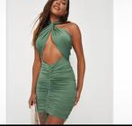 Missguided Groene Halter Jurk XS - Nieuw met prijskaart!, Verzenden, Nieuw, Maat 34 (XS) of kleiner, Boven de knie