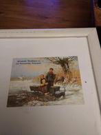 HENK. ROOSINK 1994. met de hond bij het ijs, Verzamelen, Ophalen of Verzenden, 1980 tot heden, Overige thema's