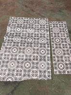 Groot stuk vinyl vloerbedekking met een patroon, Huis en Inrichting, Stoffering | Vloerbedekking, Ophalen, Zo goed als nieuw, Minder dan 10 m²