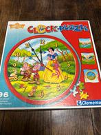 Disney Classics klok puzzel, Ophalen of Verzenden, 10 tot 50 stukjes, Zo goed als nieuw, 4 tot 6 jaar