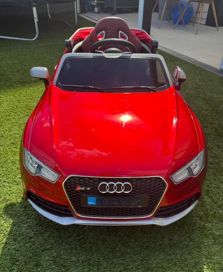 Audi RS5 accu auto full option!, Kinderen en Baby's, Speelgoed | Buiten | Accuvoertuigen, Gebruikt, Ophalen