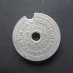 Gasmunt 1930-1950 Haarlemmermeer Aluminium, Postzegels en Munten, Munten | Nederland, Ophalen of Verzenden, Koningin Wilhelmina