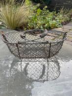 Brocante draadmandje eiermandje bloemenmandje, Antiek en Kunst, Ophalen of Verzenden