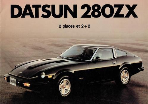Folder Datsun 280ZX (Franse uitgave - ca.1980), Boeken, Auto's | Folders en Tijdschriften, Gelezen, Overige merken, Verzenden