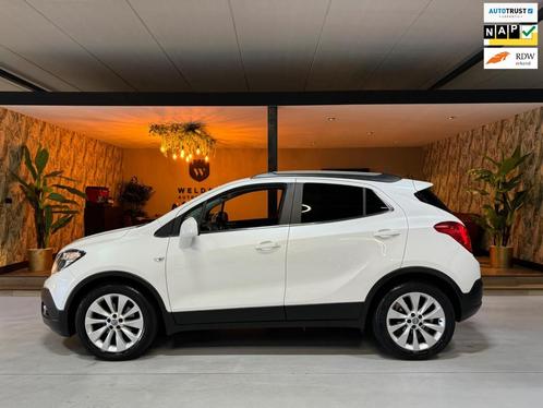 Opel Mokka 1.4 T Cosmo Garantie NAP Trekhaak Camera StuurVW, Auto's, Opel, Bedrijf, Te koop, Mokka, ABS, Achteruitrijcamera, Airbags