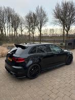 Audi S3 2.0 Tfsi 221KW Sportback Quattro 2015 Zwart, Automaat, S3, 74 €/maand, Zwart