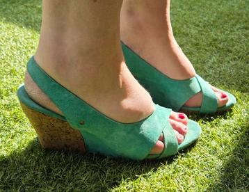 Uggs sleehak groen maat 37  beschikbaar voor biedingen