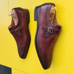 Prachtige Magnanni schoenen met gesp en bruine kleur 43, Kleding | Heren, Schoenen, Bruin, Verzenden, Magnanni, Gespschoenen