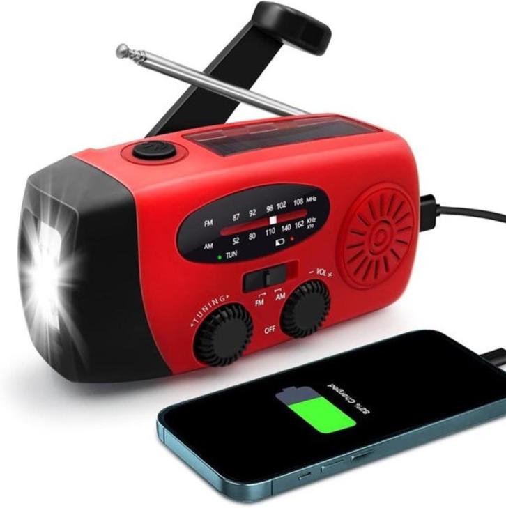 Noodradio, Audio, Tv en Foto, Radio's, Nieuw, Wereldontvanger, Ophalen of Verzenden